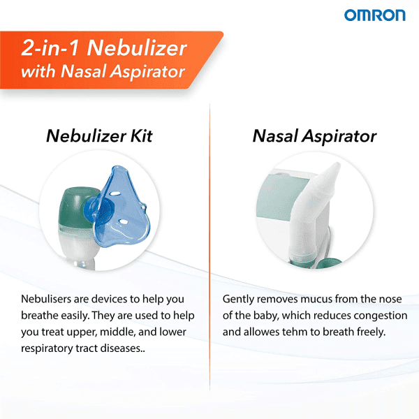 เครื่องพ่นละอองยา Omron DuoBaby - Image 6