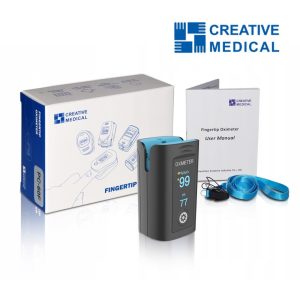 Alternative view of เครื่องวัดออกซิเจนในเลือดที่ปลายนิ้ว Creative Medical รุ่น PC-60F