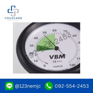 Alternative view of VBM Cuff Pressure Gauges