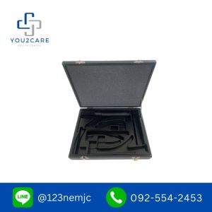 กล่องใส่อุปกรณ์ชุดส่องตรวจหลอดลม แบบ 3 เบลด